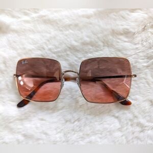 Women's Ray-Ban Evolve 1971 Photo Chrome Rose Copper Sunglasses